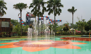 Wahana Futsal Fountain Water Kingdom